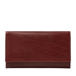 dR Amsterdam 2159 damesportemonnee RFID chestnut voorkant