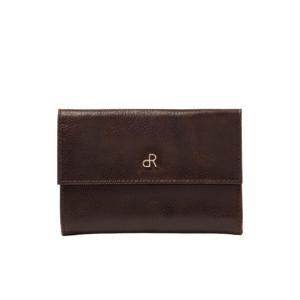 dR Amsterdam 28119 damesportemonnee RFID bruin voorkant