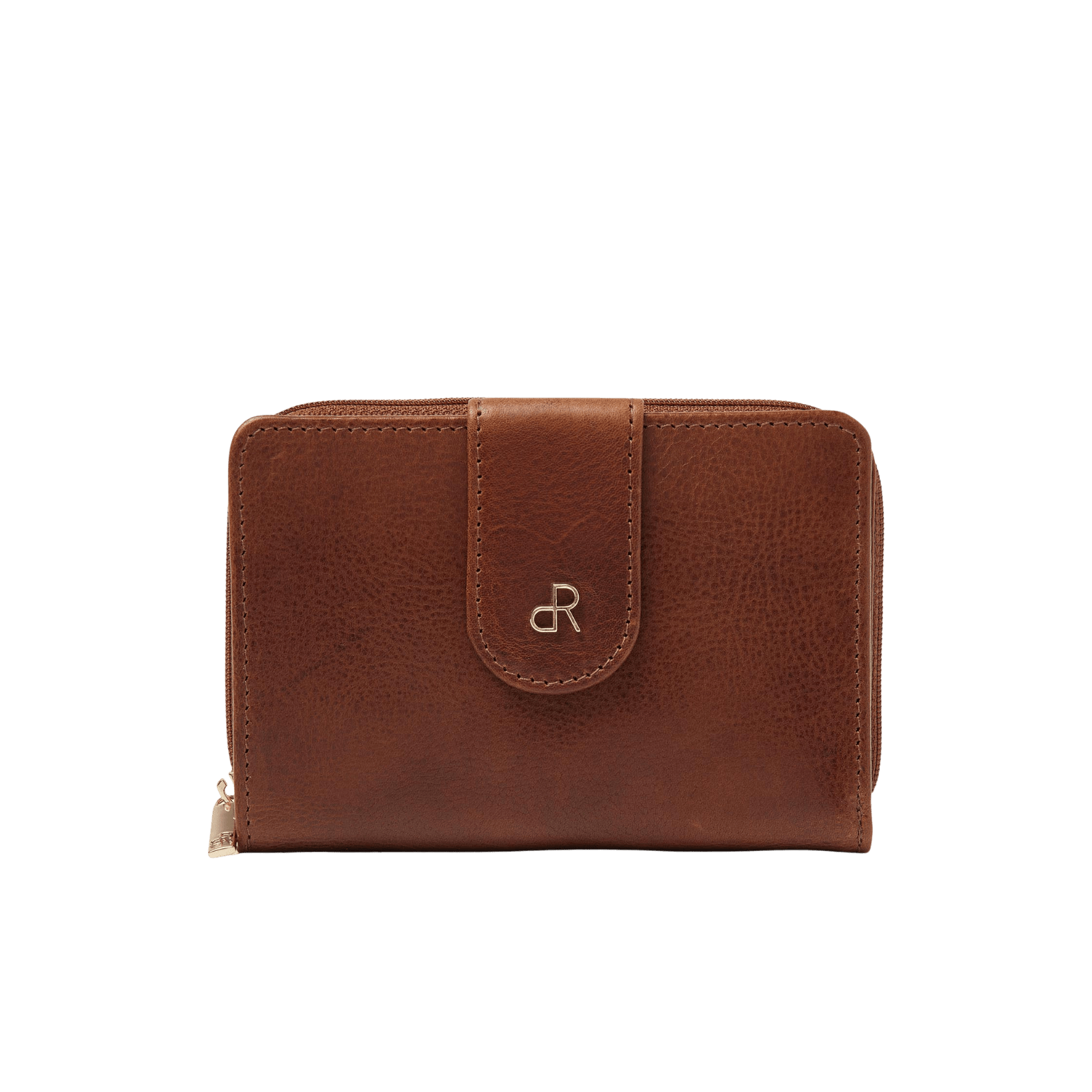 dR Amsterdam 28123 damesportemonnee RFID cognac voorkant