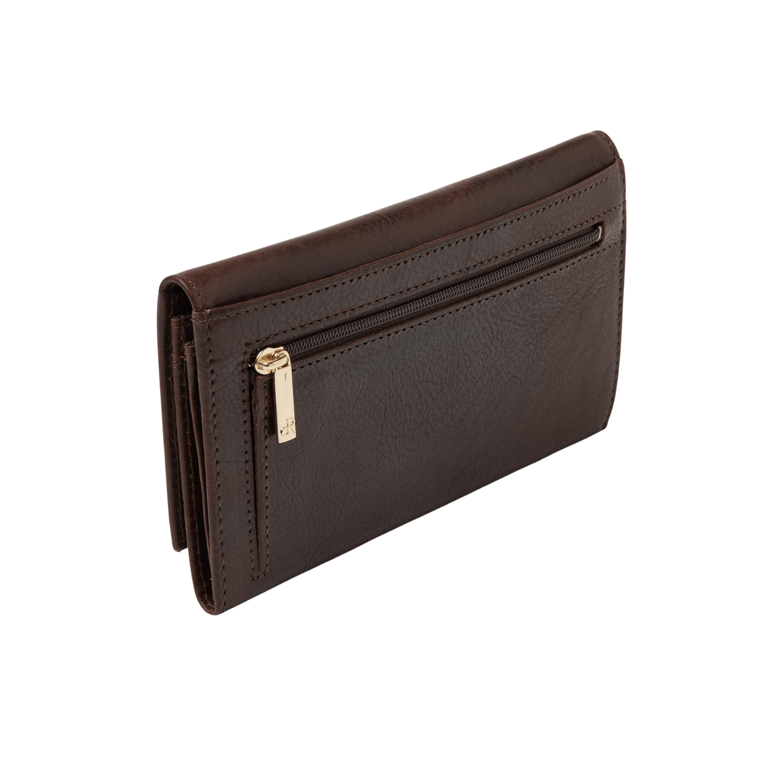 dR Amsterdam 28159 damesportemonnee RFID bruin achterkant