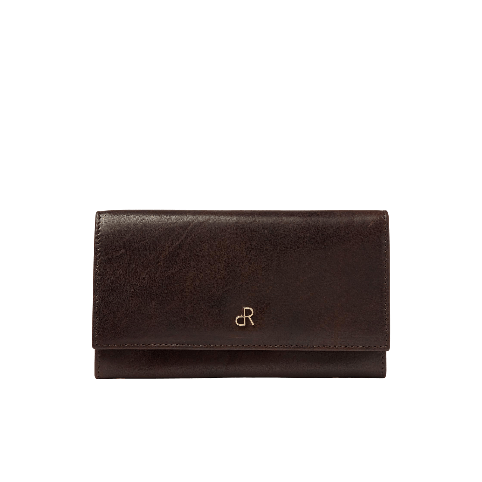 dR Amsterdam 28159 damesportemonnee RFID bruin voorkant