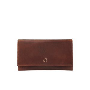 dR Amsterdam 28159 damesportemonnee RFID cognac voorkant