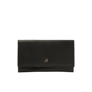 dR Amsterdam 28159 damesportemonnee RFID zwart voorkant