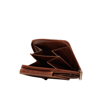 dR Amsterdam 28179 damesportemonnee RFID cognac open