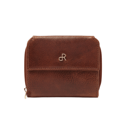 dR Amsterdam 28179 damesportemonnee RFID cognac voorkant