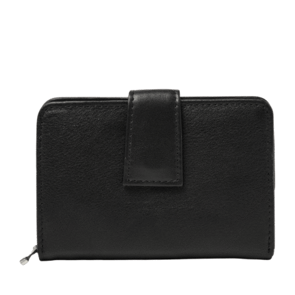 dR Amsterdam 67210 herenportemonnee RFID zwart voorkant
