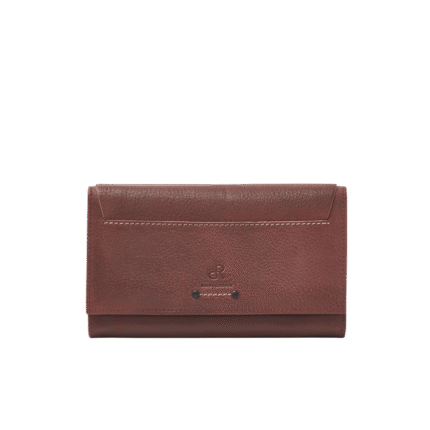 dR Amsterdam 93129 damesportemonnee RFID bruin voorkant