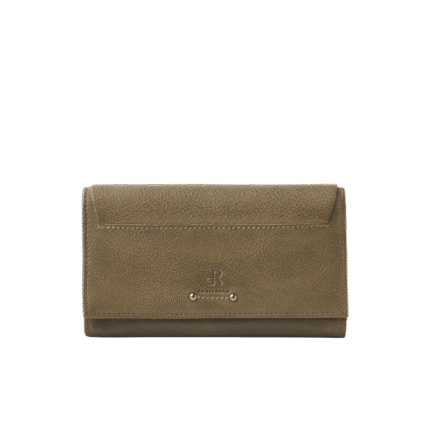 dR Amsterdam 93129 damesportemonnee RFID olive voorkant