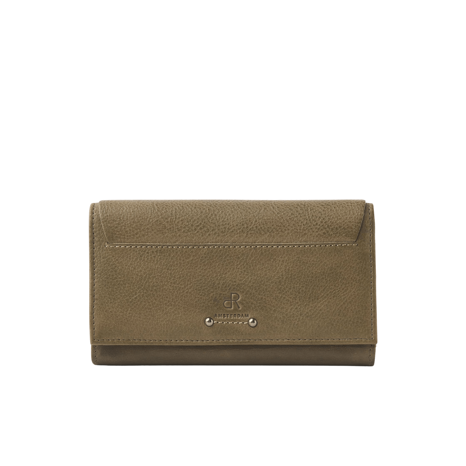 dR Amsterdam 93129 damesportemonnee RFID olive voorkant