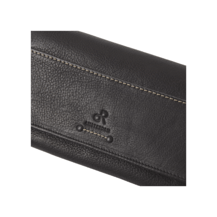 dR Amsterdam 93129 damesportemonnee RFID zwart detail