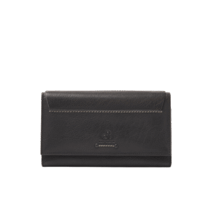 dR Amsterdam 93129 damesportemonnee RFID zwart voorkant