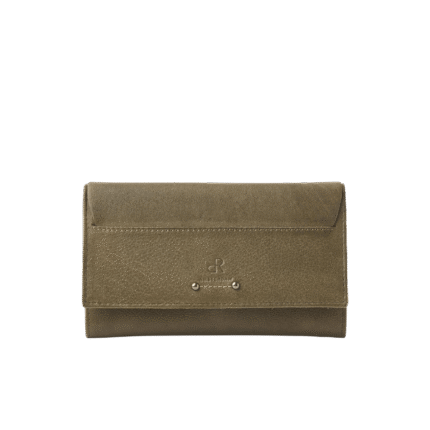 dR Amsterdam 93159 damesportemonnee RFID olive voorkant
