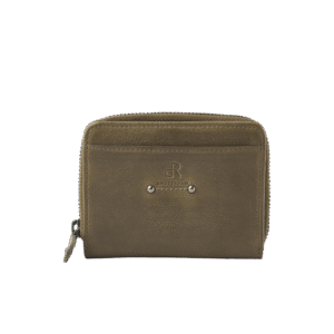dR Amsterdam 93165 damesportemonnee RFID olive voorkant