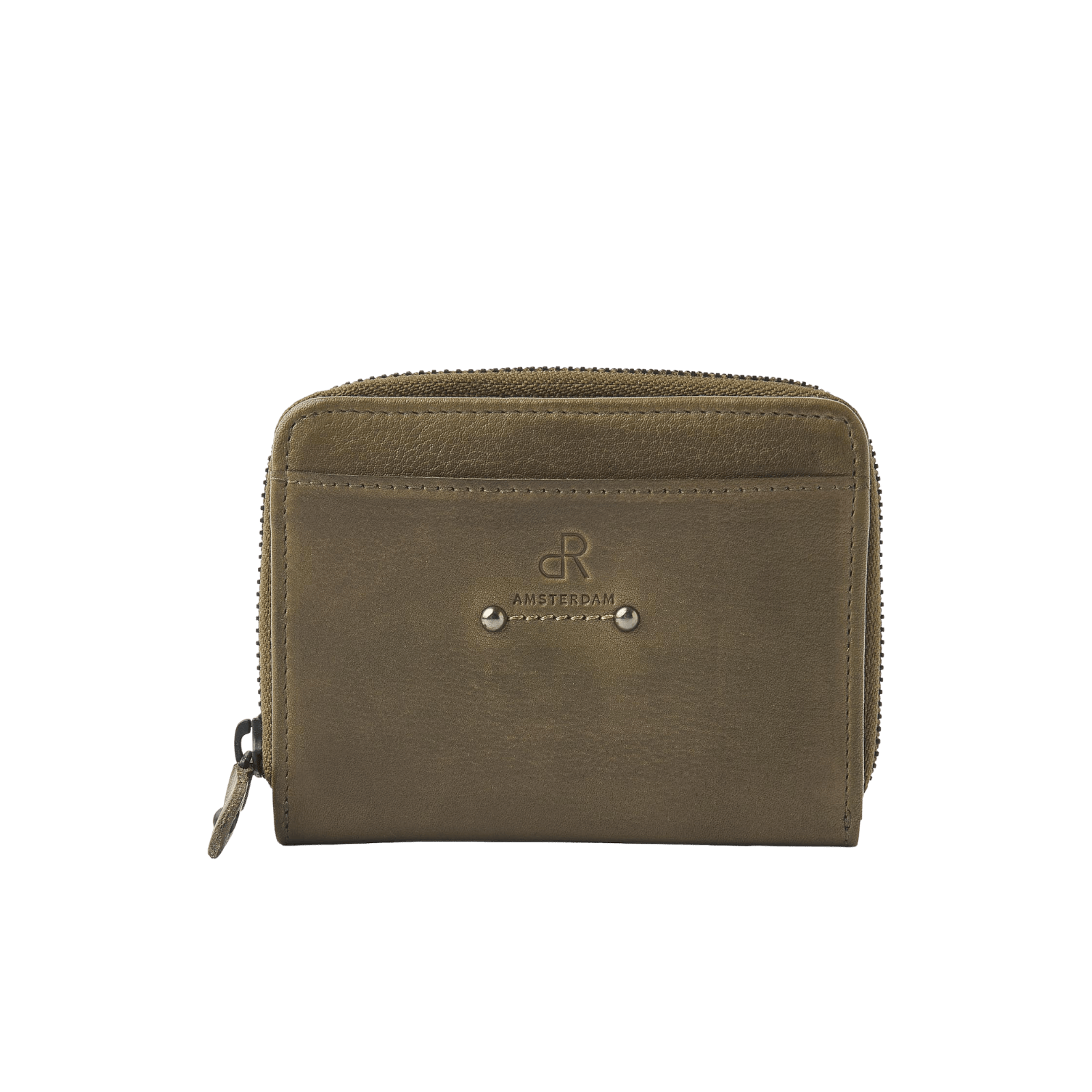 dR Amsterdam 93165 damesportemonnee RFID olive voorkant