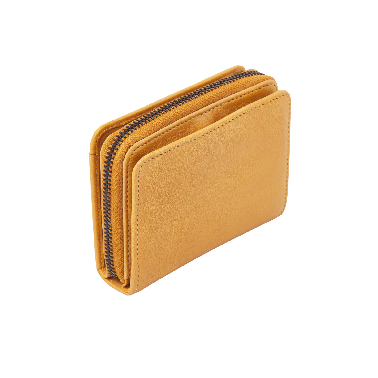 dR Amsterdam 93165 damesportemonnee RFID okergeel achterkant