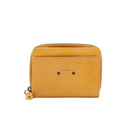 dR Amsterdam 93165 damesportemonnee RFID okergeel voorkant