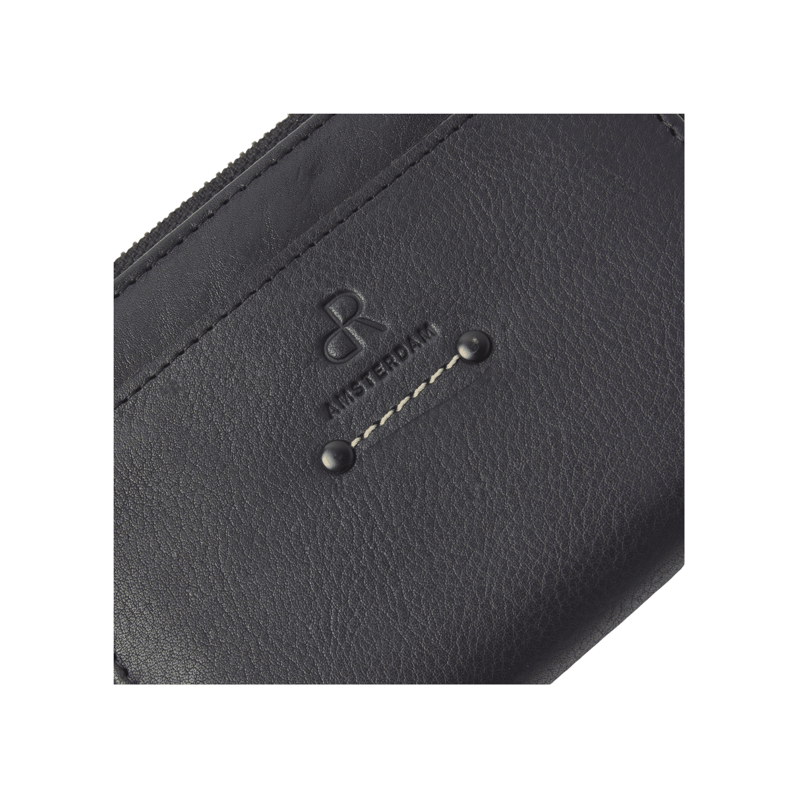dR Amsterdam 93165 damesportemonnee RFID zwart detail