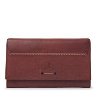 dR Amsterdam 93190 damesportemonnee RFID bruin voorkant