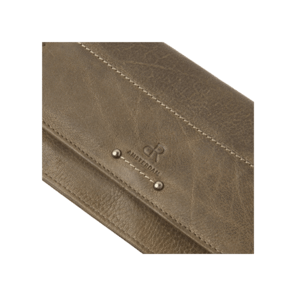 dR Amsterdam 93190 damesportemonnee RFID olive detail