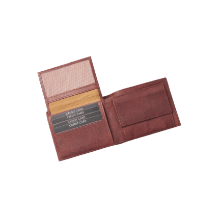 dR Amsterdam 93524 herenportemonnee RFID bruin open