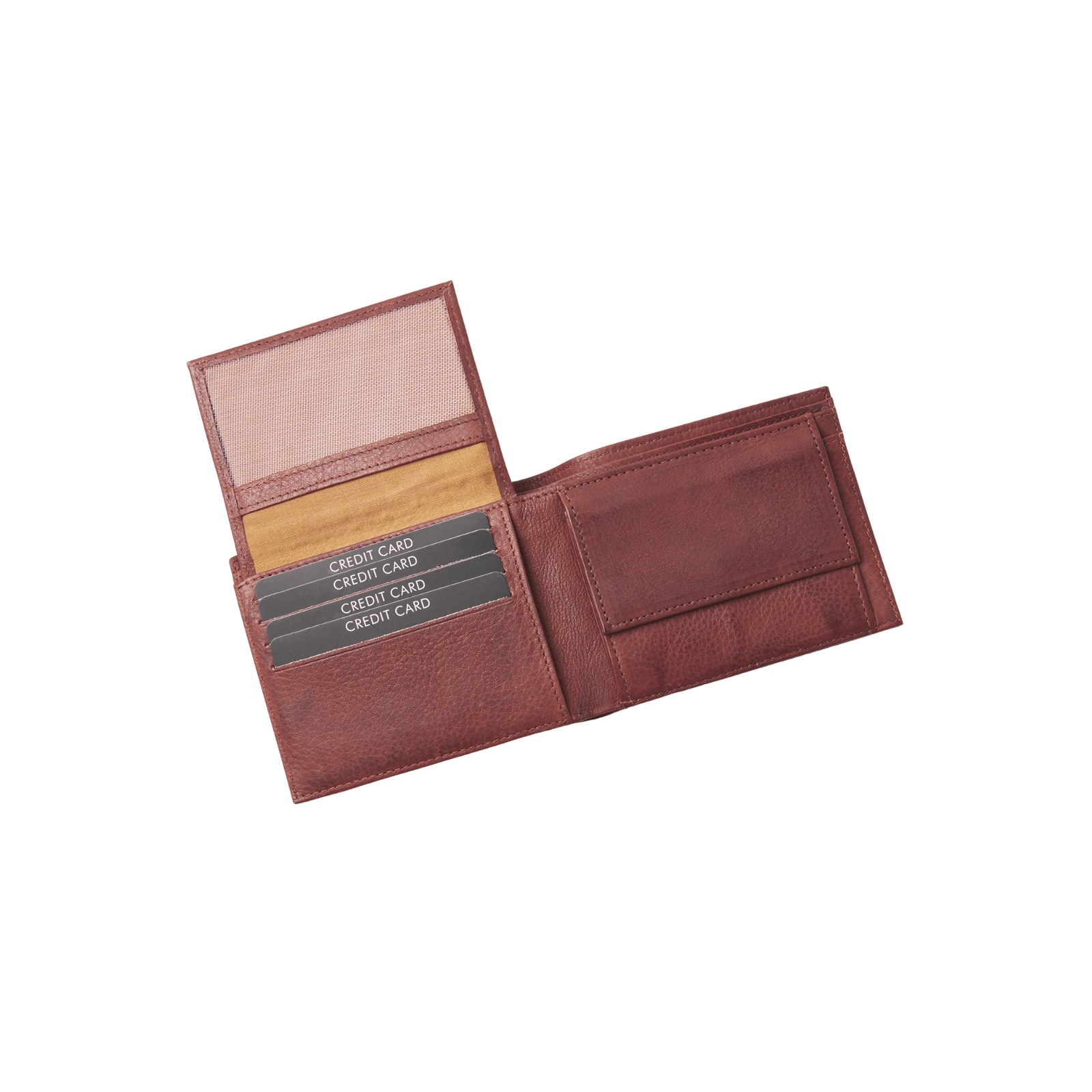 dR Amsterdam 93524 herenportemonnee RFID bruin open