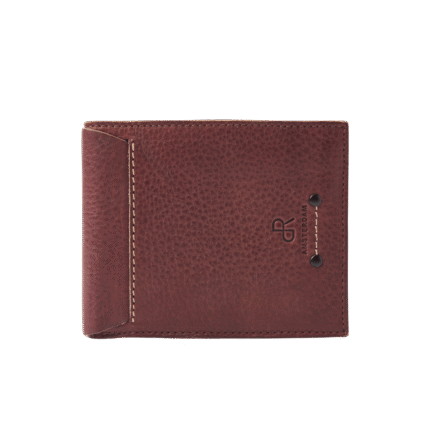 dR Amsterdam 93524 herenportemonnee RFID bruin voorkant