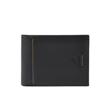 dR Amsterdam 93559 herenportemonnee RFID zwart voorkant
