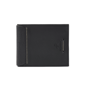 dR Amsterdam 93581 herenportemonnee RFID zwart voorkant
