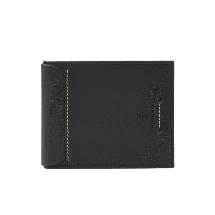 dR Amsterdam 93581 herenportemonnee RFID zwart voorkant