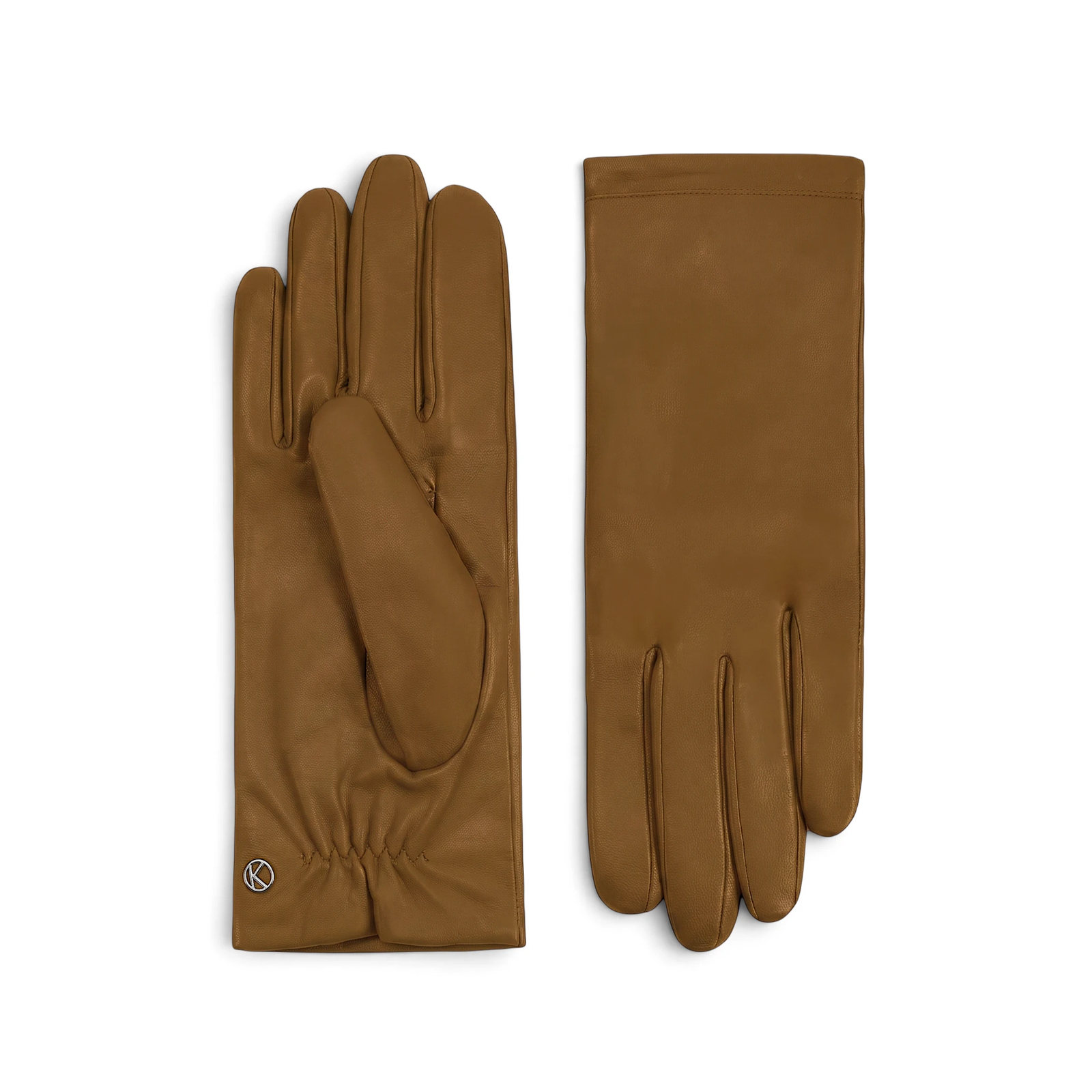 Kessler Chelsea dames leren handschoenen (lamsleer met touchscreen) - Tobacco - Afbeelding 3