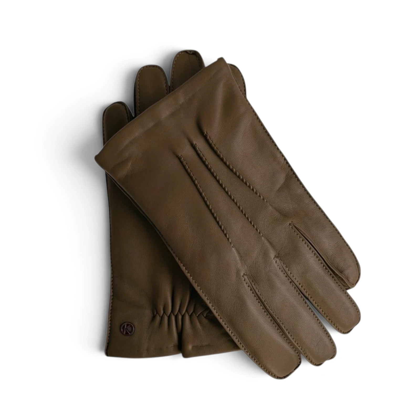 Kessler Paul heren leren handschoenen (lamsnappa met wollen voering) - Manchu - Afbeelding 2