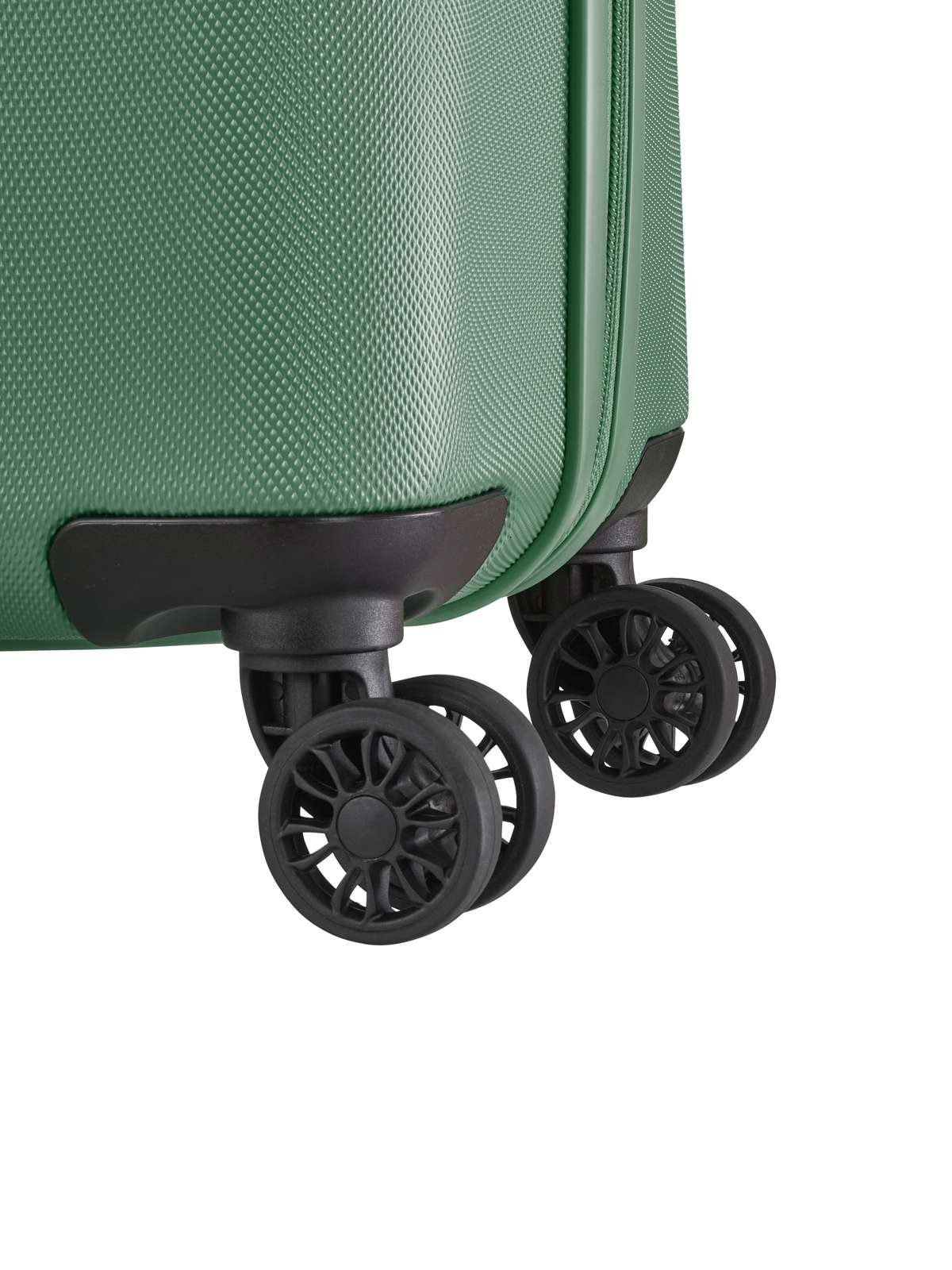 Travelite Bali 4-wiel trolley M 65 liter | Harde koffer 72348 80 groen wielen
