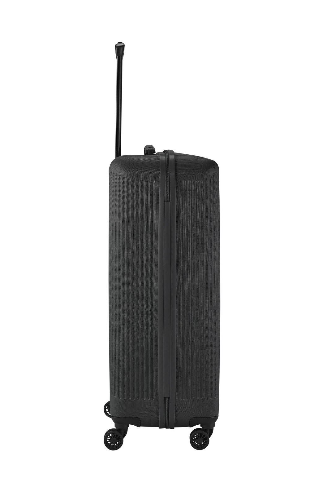 Travelite Bali 4-wiel trolley L 96 liter | Harde koffer 72349 04 anthracite zijkant links