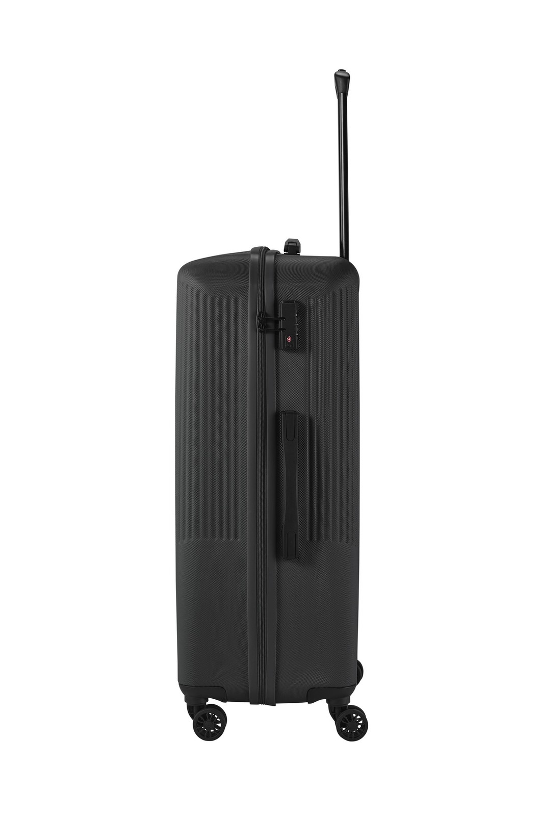 Travelite Bali 4-wiel trolley L 96 liter | Harde koffer 72349 04 anthracite zijkant rechts
