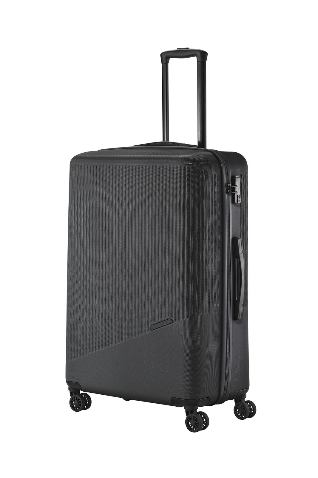 Travelite Bali 4-wiel trolley L 96 liter | Harde koffer 72349 04 anthracite schuin