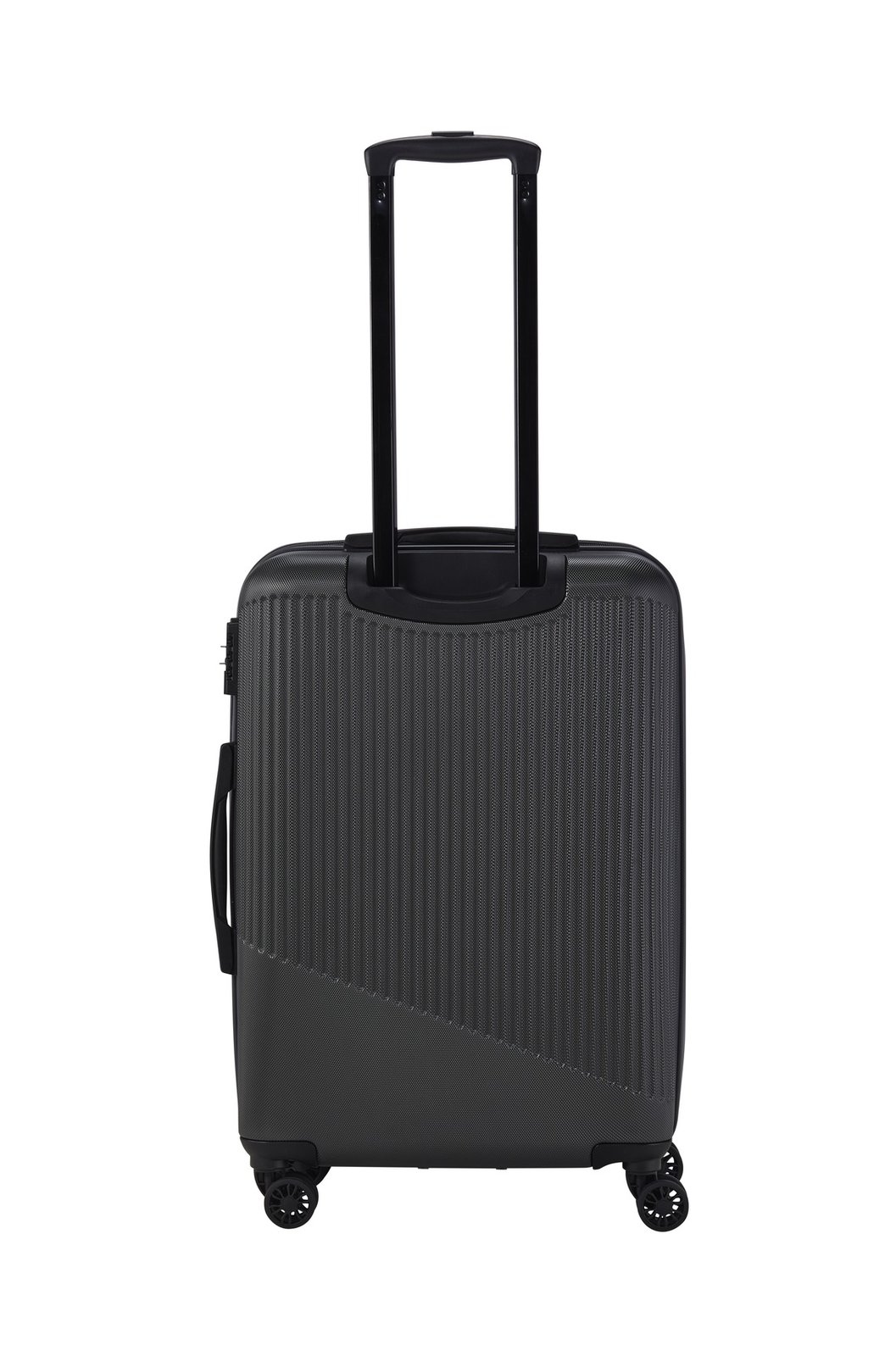 Travelite Bali 4-wiel trolley M 65 liter | Harde koffer 72348 04 anthracite achterkant
