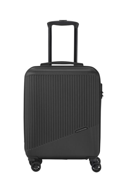 Travelite Bali 4-wiel trolley S 34 liter | Handbagage koffer 72347 01 zwart voorkant