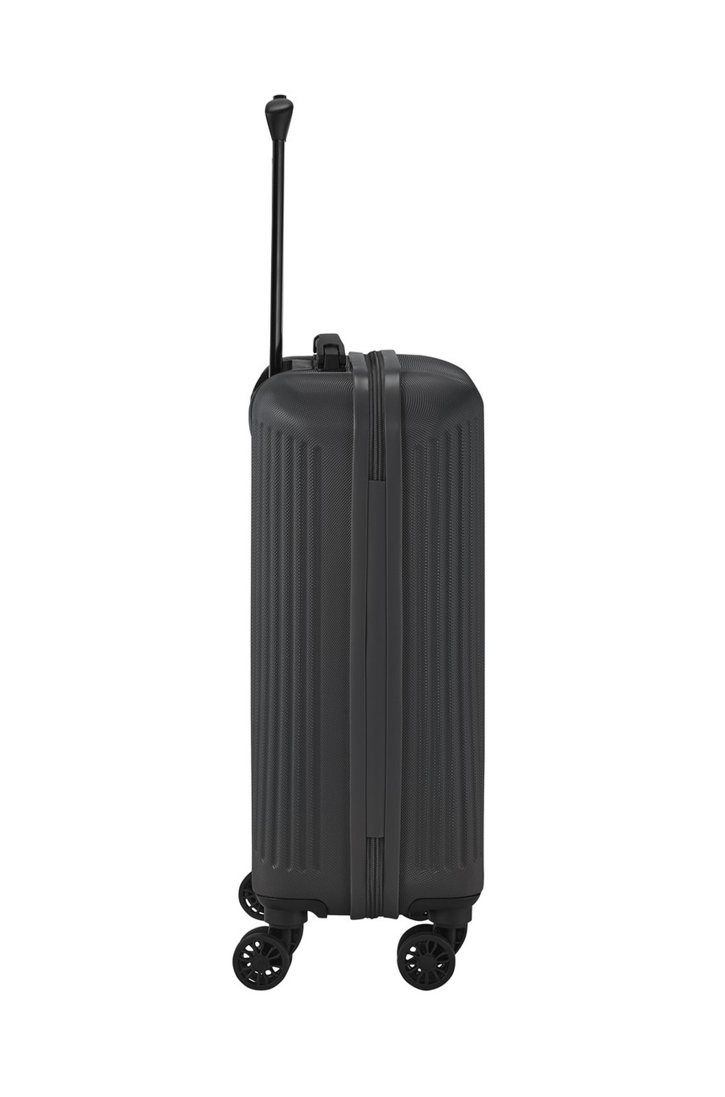 Travelite Bali 4-wiel trolley S 34 liter | Handbagage koffer 71347 04 anthracite zijkant links