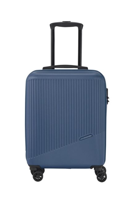 Travelite Bali 4-wiel trolley S 34 liter | Handbagage koffer 72347 25 blauw voorkant