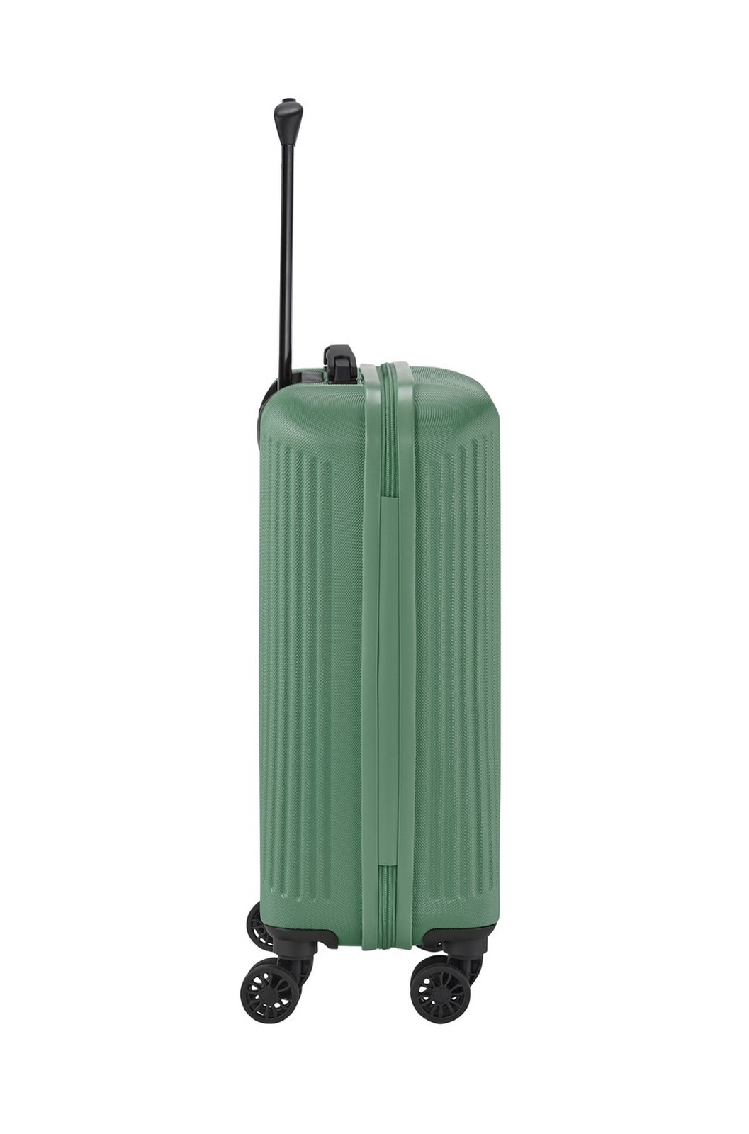 Travelite Bali 4-wiel trolley S 34 liter | Handbagage koffer 72347 80 groen zijkant links
