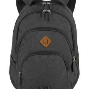 Travelite Basics Backpack Melange | Dagrugzak 96308 05 anthracite voorkant