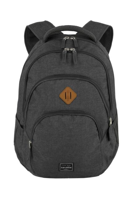 Travelite Basics Backpack Melange | Dagrugzak 96308 05 anthracite voorkant
