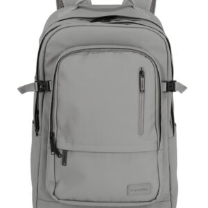 Travelite Basics Backpack Water Repellent 28 liter 96305 03 grijs voorkant