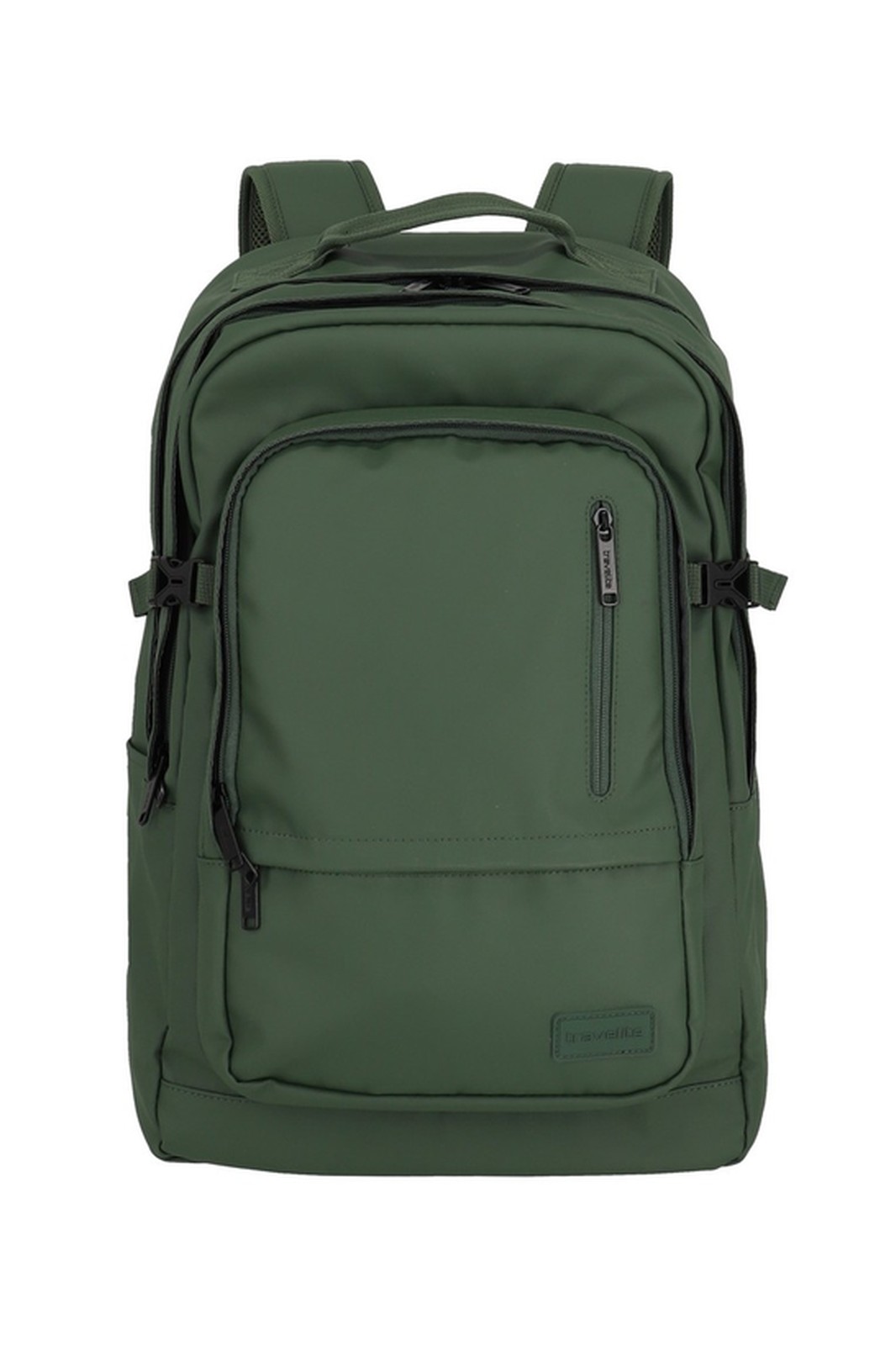 Travelite Basics Backpack Water Repellent 28 liter 96305 86 groen voorkant