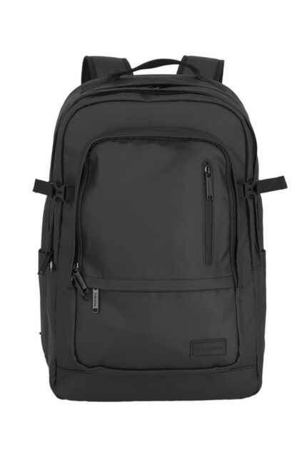Travelite Basics Backpack Water Repellent 28 liter 96305 01 zwart voorkant