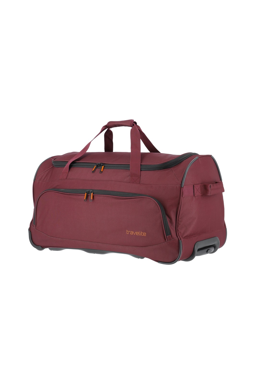 Travelite Basics Fresh Travel Bag 71 | Reistas 89L 96277 70 bordeaux voorkant schuin