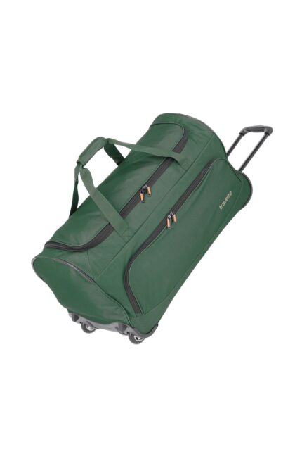 Travelite Basics Fresh Travel Bag 71 | Reistas 89L 96277 86 donkergroen schuin