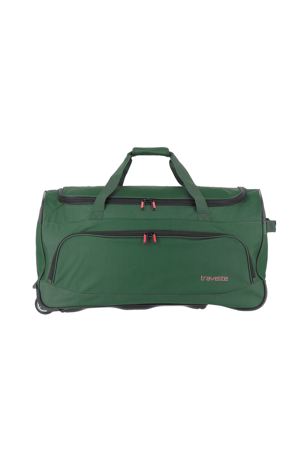 Travelite Basics Fresh Travel Bag 71 | Reistas 89L 96277 86 donkergroen voorkant