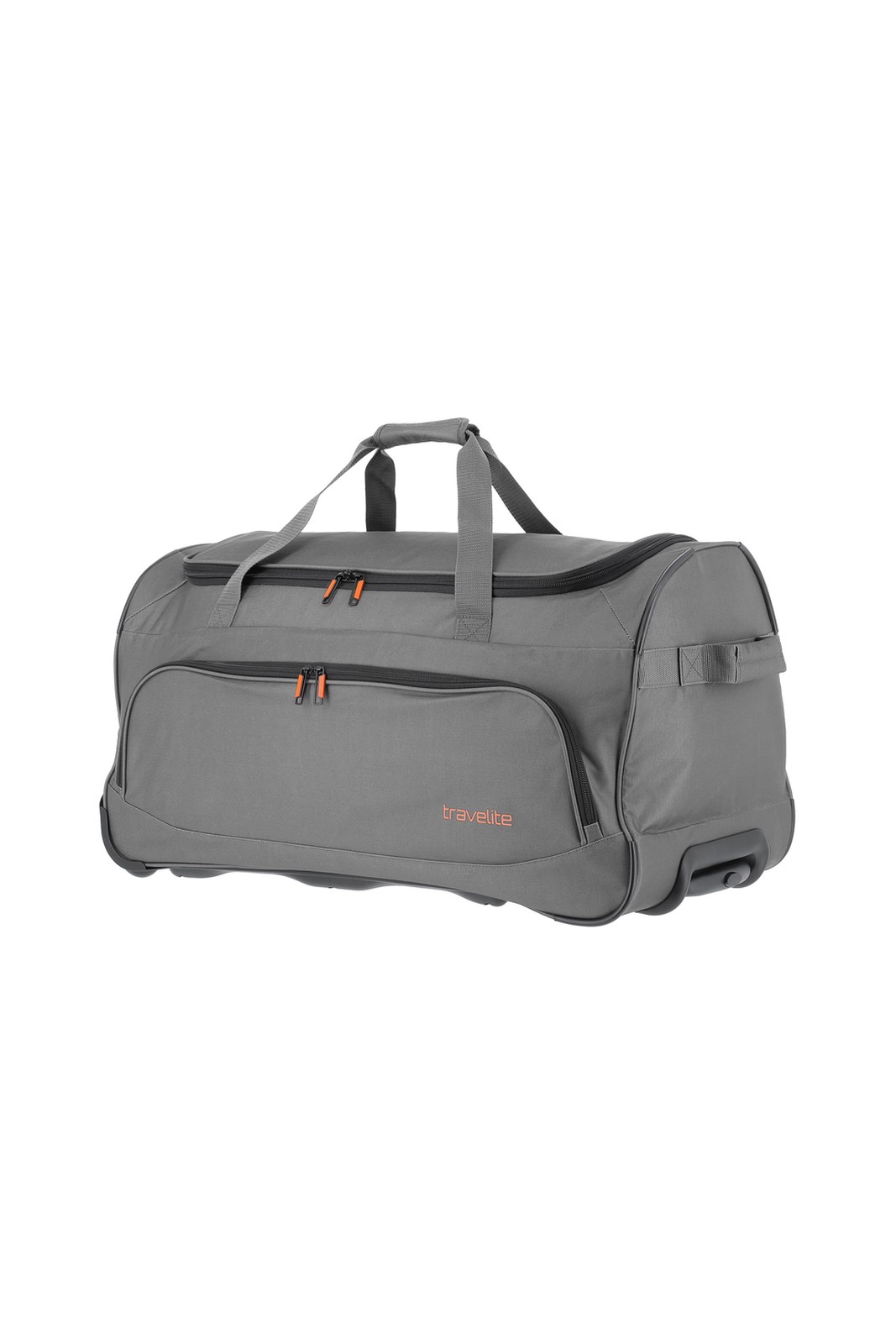 Travelite Basics Fresh Travel Bag 71 | Reistas 89L 96277 04 grijs voorkant schuin
