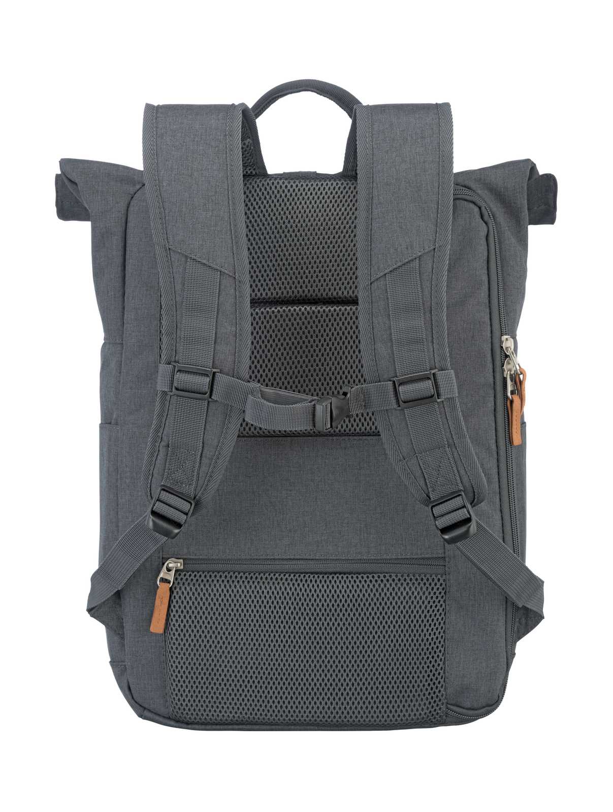 Travelite Basics Rollup Backpack 35 liter 96310 05 anthracite achterkant